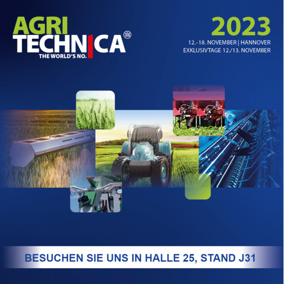 Bezoek de AgriTechnica 2023 in Hannover!